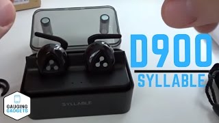 Syllable D900 Bluetooth Headphones Review  Truly Wireless Earbuds [upl. by Gilli506]