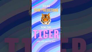 Year of the Tiger Chinese Zodiac 2024 numerology astrology chinesezodiac tiger prediction 2024 [upl. by Leynad787]