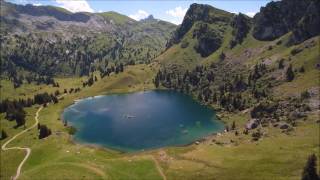 Seebergsee Berner Oberland  Luftbilder Drohne [upl. by Ibrad]