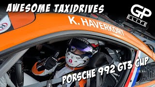 Kas Haverkort en GP Elite met passengerlaps in Porsche Supercupauto op circuit Zandvoort [upl. by Yatnahc575]