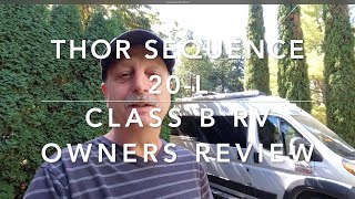 Van Tour  Thor Sequence 20L Class B RV Review [upl. by Fife]