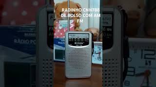 RADINHO DE BOLSO LIVSTAR CNN788 AM FM [upl. by Bultman900]