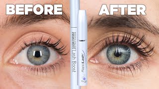 Women Try Eyelash Growth Serum For A Month [upl. by Sucerdor]