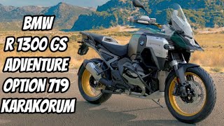 2025 BMW R 1300 GS ADVENTURE OPTION 719 KARAKORUM [upl. by Aihsemek]