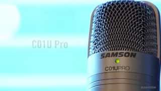 C01U Pro  USB Studio Condenser Microphone [upl. by Ahsuatan]