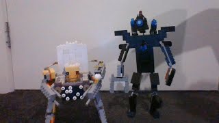 Skibidi Toilet 3 Parte 1 Lego Stop Motion [upl. by Savanna]