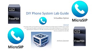 DIY FreePBX Open Source Lab Guide  Making Phones Ring [upl. by Carolan941]