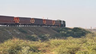 151 UP Shah Latif Express And Coal Train At Marshaling Yard Pipri Karachi [upl. by Stalk152]