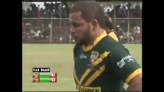 PNG Kumul vs Australia Kangaroo Rugby League 🏉 test match [upl. by Arodoet]