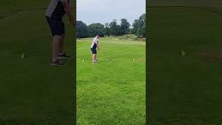 Throwback to when I nearly greened the 10th Hole on The Bramazon averagegolf senioropen pga [upl. by Flight714]