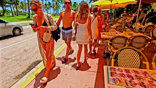 Ocean Drive Miami Beach Walking Tour [upl. by Bauske]