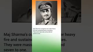 Remembering 1947 IndiaPak War Hero Major Somnath Sharma indianarmy [upl. by Ain]