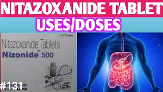 Nitazoxanide tablets  Nitazoxanide tablets 500  Nitazoxanide 200 mg  Nizonide 500 mg tablets [upl. by Nolaj]