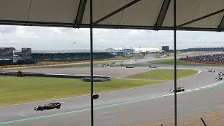 Dennis Hauger and Roy Nissanys Crash at silverstone saved by the Halo [upl. by Shih748]