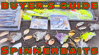 BUYERS GUIDE SPINNERBAITS AND SPINNERBAIT TRAILERS [upl. by Turk174]