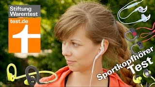 Test Sportkopfhörer mit Bluetooth amp Kabel Welcher sitzt perfekt [upl. by Ainslee]