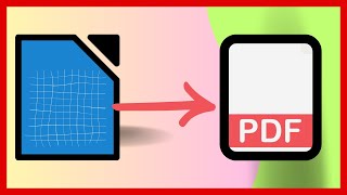 Como Salvar em PDF Libre Office Writer [upl. by Salina]