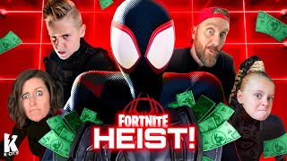 A Fortnite Family Heist Chapter 4 Season 4 [upl. by Ilesara526]