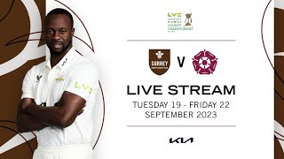 LIVE  Surrey v Northamptonshire – LV County Championship – Day 3 [upl. by Otiragram854]