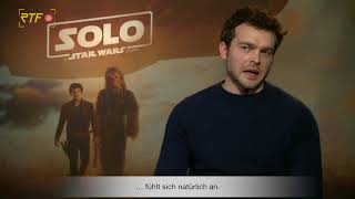 Interview mit Alden Ehrenreich zu Solo A Star Wars Story  RTF1 Cinenews [upl. by Ihpen]