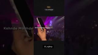 Sidhu Moosewala live concert 16 m people 😱 sidhumoosewala shorts RKMOVIESADDDA [upl. by Anal383]