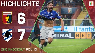 GENOASAMPDORIA 11 56 pens  HIGHLIGHTS  Coppa Italia Frecciarossa 202425 [upl. by Seymour367]