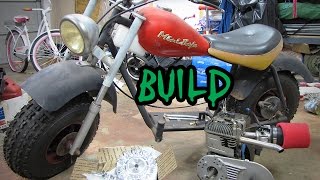 Mini Bike Build Baja Heat Restoration amp Mods Intro [upl. by Ailat]