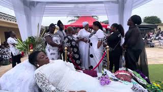 NANA YAA APPIAHVIVIAN JILLTRACY BOAKYEMATILDA ASARE AND ALL THE MOVIE STARS IN GHANA PAY TRIBUTE [upl. by Brasca]