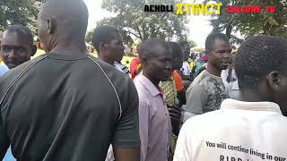 THE PEOPLE OF AGAGO DISTRICT PROTESTING AGAINST KARAMOJONG KILLING [upl. by Yelhs562]