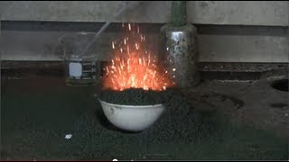 HD Chemistry The Ammonium Dichromate Volcano [upl. by Wakefield]