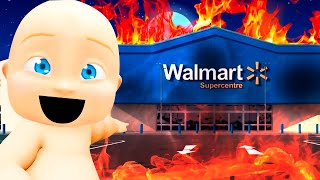 Baby Sets WALMART On Fire Whos Your Daddy [upl. by Uriia]