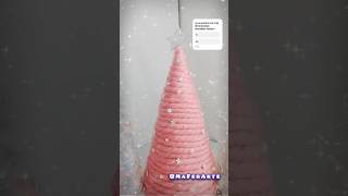 HACIENDO PINOS NAVIDEÑOS CON HILOS😱😱 MaFerArte2710 [upl. by Trici]