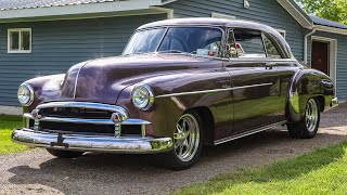 1950 Chevrolet Deluxe 350ci V8 Walkaround Video [upl. by Aihsaei]