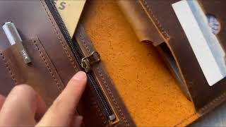 Leather Macbook Air Sleeve Laptop Case [upl. by Carboni978]