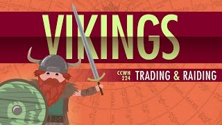 The Vikings  Crash Course World History 224 [upl. by Fidelas392]