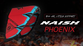 Big Air Little Effort  New Naish Phoenix Kite [upl. by Doralia]