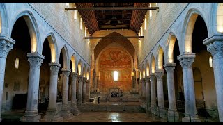 Basilica of Aquileia in 4K  Drone View [upl. by Lammaj]