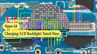 Oppo A8 Charging LCD Backlight Touch Ways [upl. by Lachish]