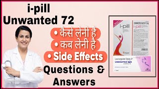 Unwanted 72 कब कैसे लेनी है  Ipill Use Effect on Pregnancy Periods Price FAQ in hindi [upl. by Einal]