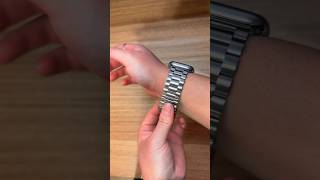 Unboxing my new Apple Watch Steel Link Wristband [upl. by Trebeh]