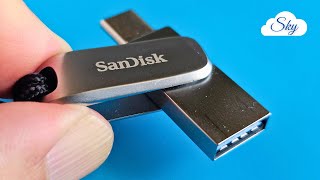 Sandisk Dual Drive Luxe  The tiny USB drive worthy of the ULTRA title [upl. by Carmelia418]