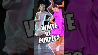 Dance Duel White Dress or Purple Elegance 💜💜🤍🤍 shorts dance competition [upl. by Ilwain510]