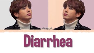 BTS JUNGKOOK  DIARRHEA LYRICS Parody Song [upl. by Yart]