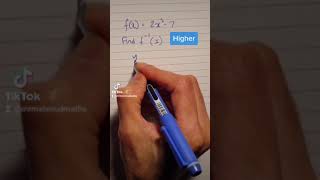 Inverse functions GCSE Maths shorts [upl. by Gustavo]