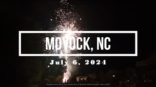 4th of July Fireworks Moyock NC Neighborhood Celebration [upl. by Eiramanna]