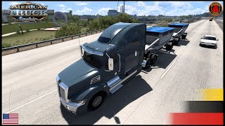 American Truck Simulator Western Star de Albuquerque para Denver 🇺🇸  Areia Bao Ritcho [upl. by Euqinamod]