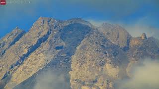 Sep 19 2024 Close View of the Growing Lava Dome on Merapi Volcano Indonesia [upl. by Raveaux]