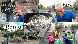 TRADITIONAL NET FISHING METHOD in the Philippines burak in ilocano [upl. by Enitsuga424]