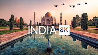 India in 8k ULTRA HD HDR  Will be King of Asia 60 FPS [upl. by Farland817]