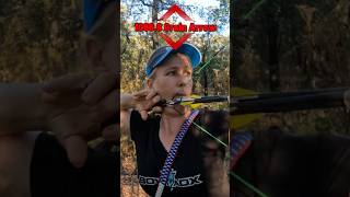 EXTREME 1000g Arrow Speed Schmeed Bigger is BETTER shorts bowhunting heavyarrows [upl. by Aritak]